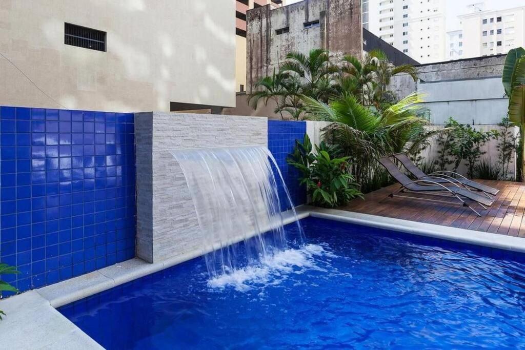 Flat Capitania Varam 143 Pitangueiras Guarujá Exterior foto